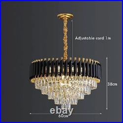 Modern Ceiling Pendant Light Luxury Lamp K9 Crystal Chandelier for Living Room