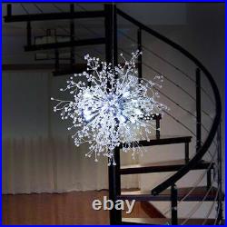 Modern Dandelion Chandelier LED Firework Pendant Ceiling Light Lamp Decor