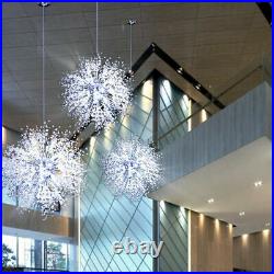 Modern Dandelion Chandelier LED Firework Pendant Ceiling Light Lamp Decor