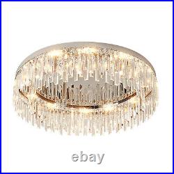 Modern LED Ceiling Light Flush Mount Crystal Chandelier Pendant Lamp Fixture US