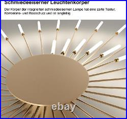 Modern LED Ceiling Light Living Room Lamp Minimalist Ceiling Lamp(28 Heads, Gold)