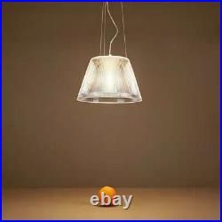 Modern LED Classic Clear Glass Pendant Lamp Ceiling Light Indoor Chandelier 34cm