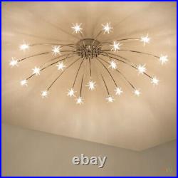 Modern Stars LED Ceiling Light Chandelier Meteor Pendant Lamp Bedroom lighting