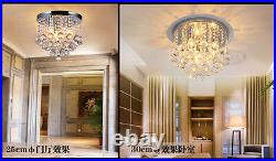 New Aisle Crystal Ceiling Light Raindrop Bar Pendant Lamp Lighting corridor