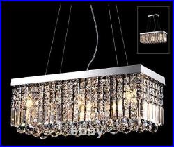 New Comtemporary Luxury Crystal Pendant Light Ceiling Lamp Chandelier Lighting