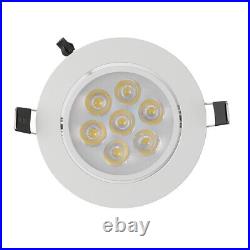 Recessed Led Ceiling Down Light Lamp Fixture 9W 15W 21W Spotlight Round Indoor