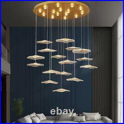 Stair Chandelier Lighting Hotel Pendant Light Bar Ceiling Light Kitchen LED Lamp