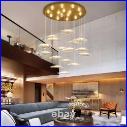 Stair Chandelier Lighting Hotel Pendant Light Bar Ceiling Light Kitchen LED Lamp