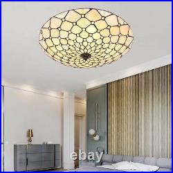 Tiffany Ceiling Lamp Light Chandelier Flush Mount Fixtures Stained Glass