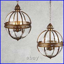Victorian Hotel Globe Pendant E14 Light Ceiling Lamp Home Lighting Fixture 17.7